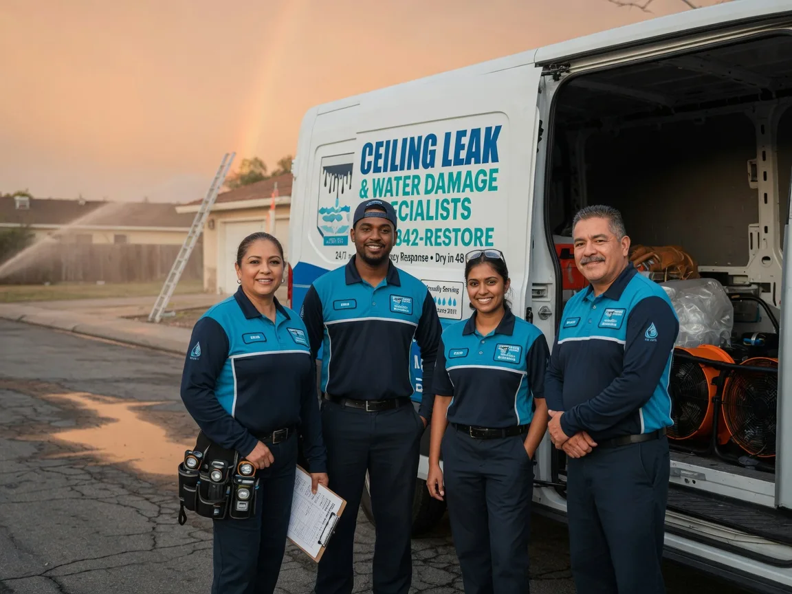 Ceiling Leak Cleanup company in Spencer, WV
