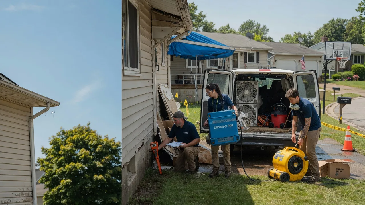 Ceiling Leak Cleanup in Spencer, WV near me